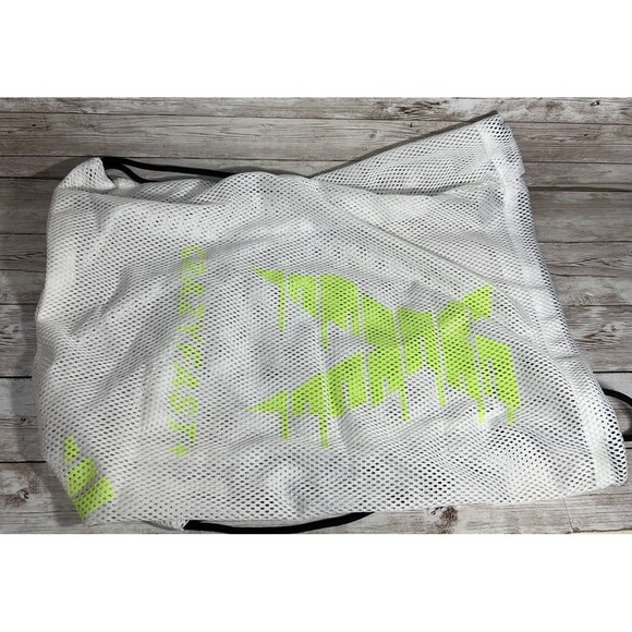 Adidas X Crazyfast+ FG 'Crazyrush Pack' White/Lime Cleats Mens Size 11.5 GY7377 - Picture 8 of 9